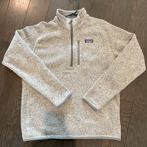 Men’s Patagonia half zip sweater